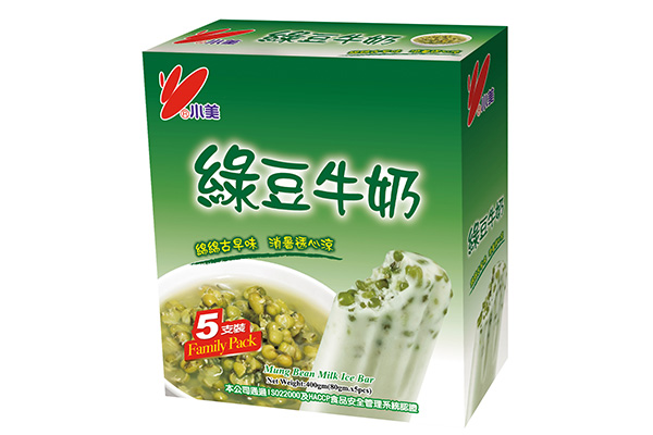 小美-綠豆牛奶-5支/6盒/箱
