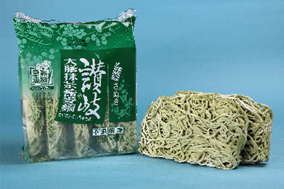 抺茶蕎麥麵-200g/片-5片/6包/箱