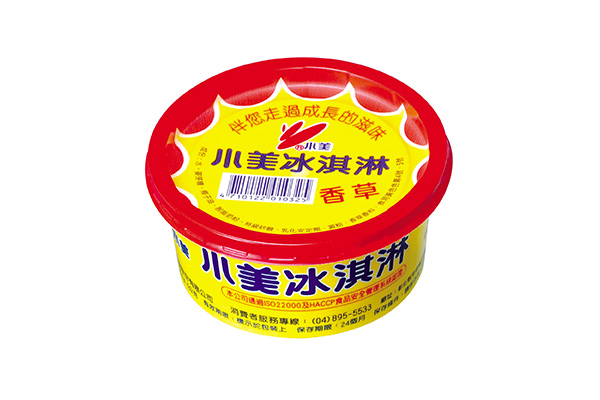 小美-香草冰淇淋130cc-10杯/10袋/箱